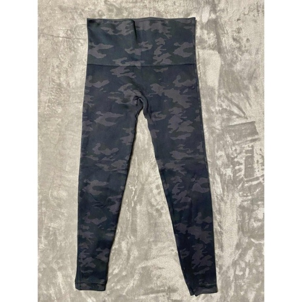 SPANX M/M Medium‎ Camo Seamless Shaping High Waisted Leggings Tummy Control